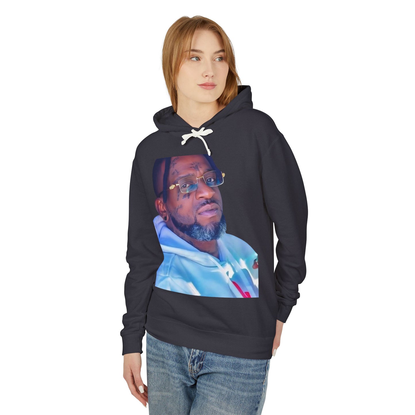 Hoodie F Trendy Unisex Lightweight Hooded Sweatshirt, Casual Comfort, Streetwear Style, Perfect Gift for Music Lovers, Unique Graphic Hoodie