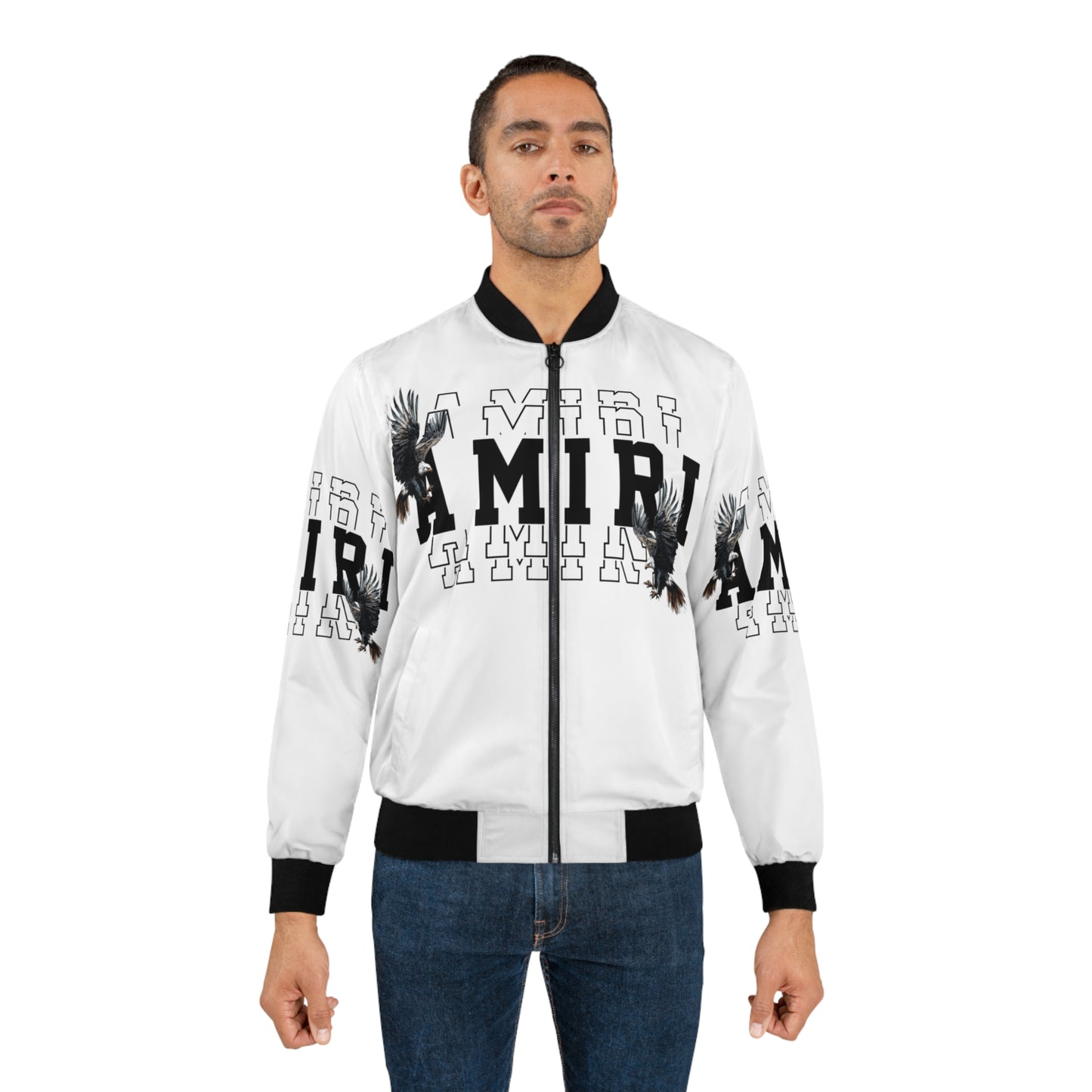 Stylish Men's Bomber Jacket, Urban Fashion, Streetwear, Gift for Him, Casual Wear, Trendy Outerwear