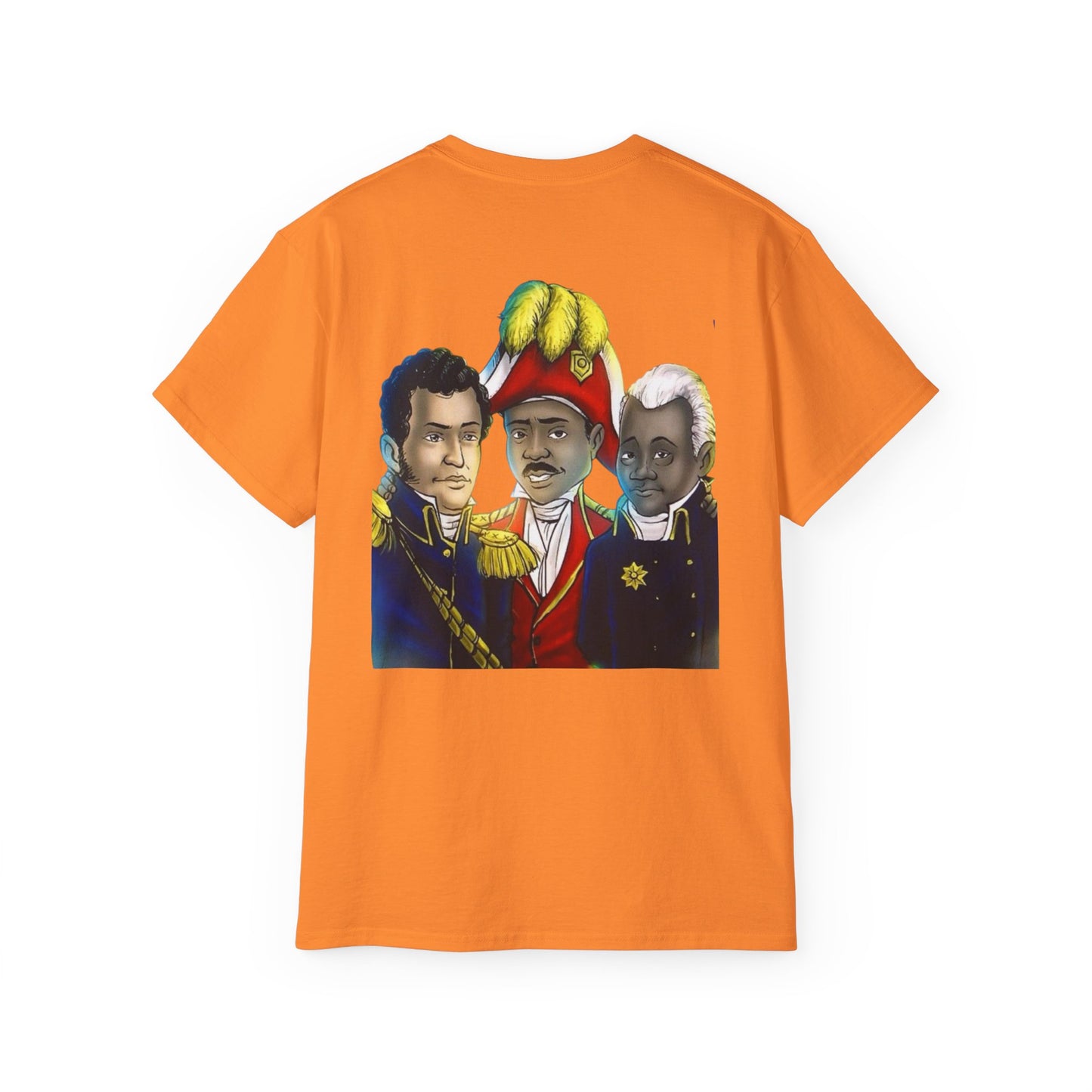 Bold Graphic Tee: Historical Artistry, Unisex Cotton Shirt, Fun Gift for History Buffs, Perfect for Casual Wear, Unique Statement Shirt