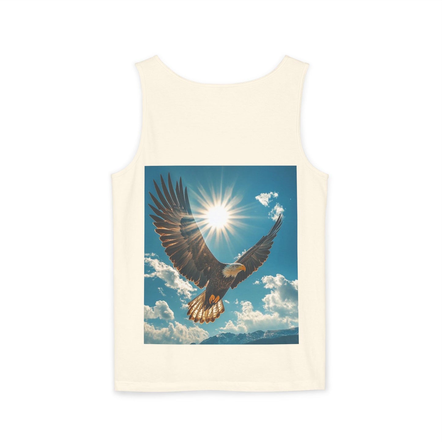 Eagle Sunflight Tank Top — Soaring Eagle Graphic Tank