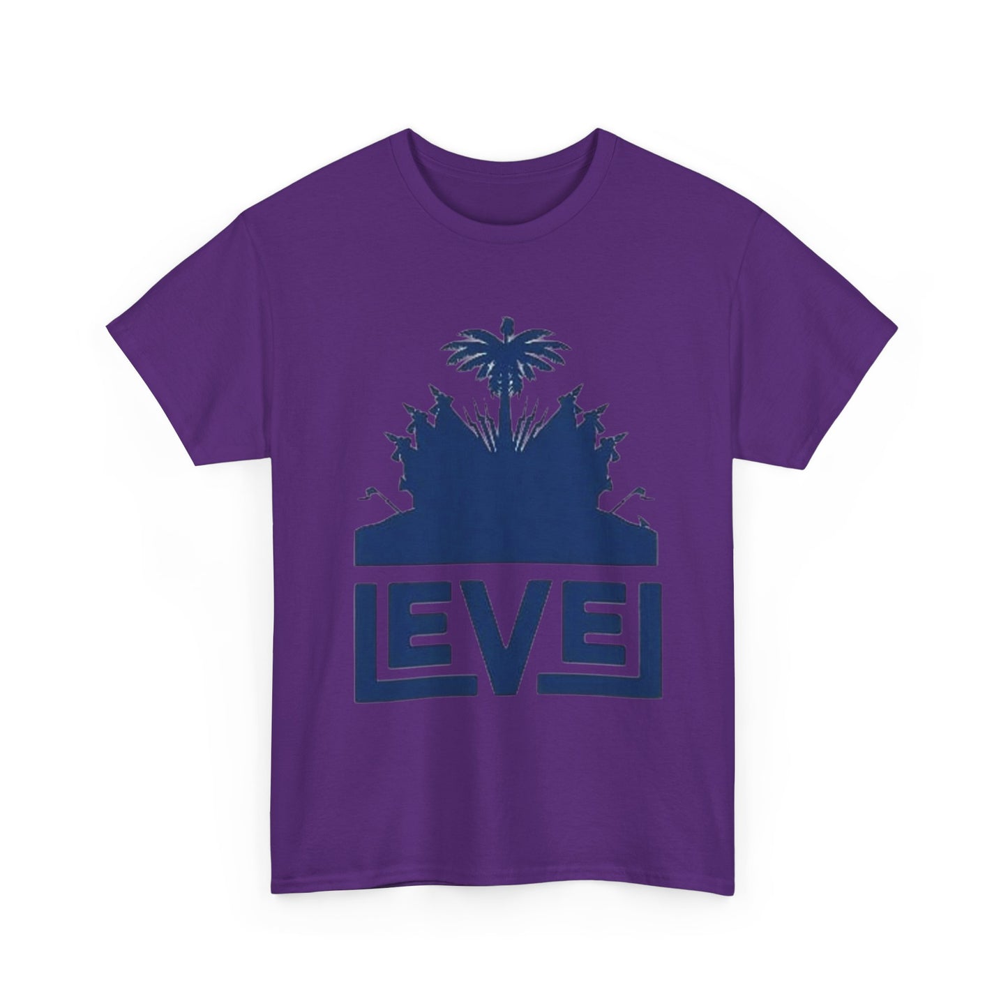 T-Shirt with Palm Tree Design