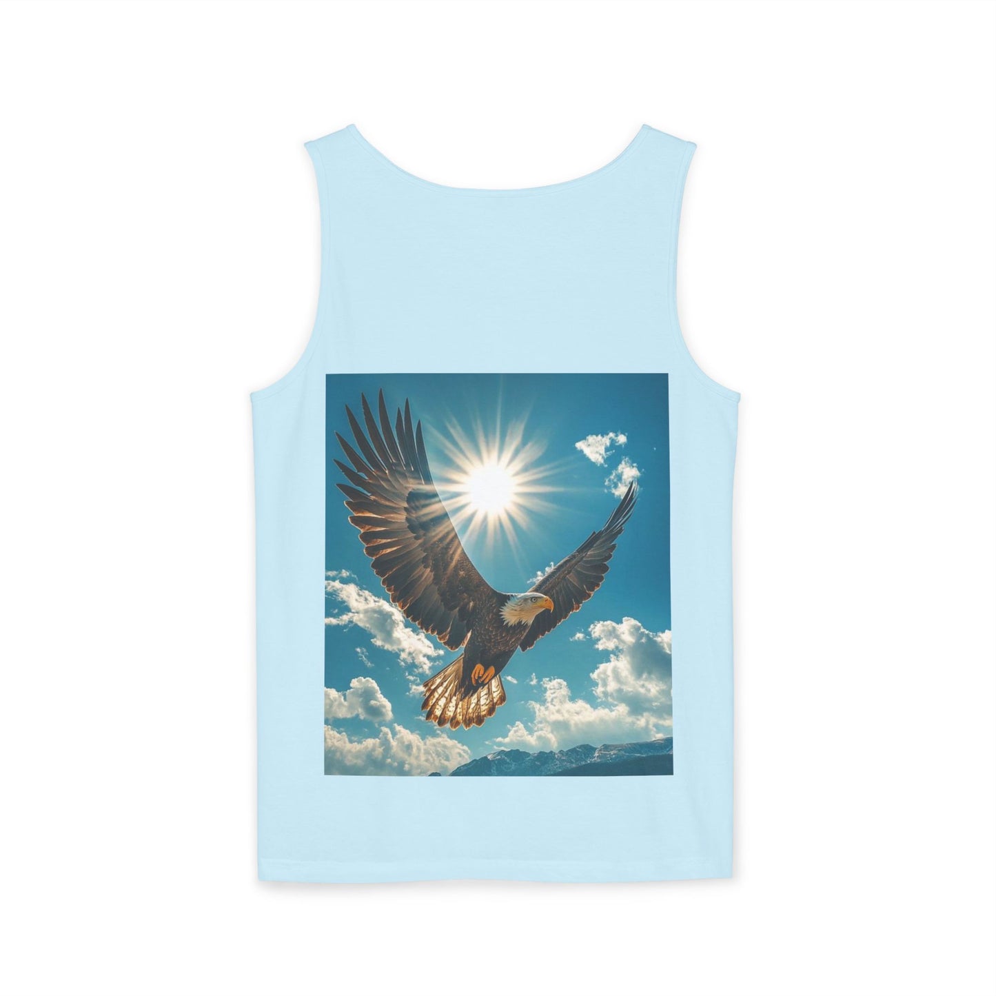 Eagle Sunflight Tank Top — Soaring Eagle Graphic Tank