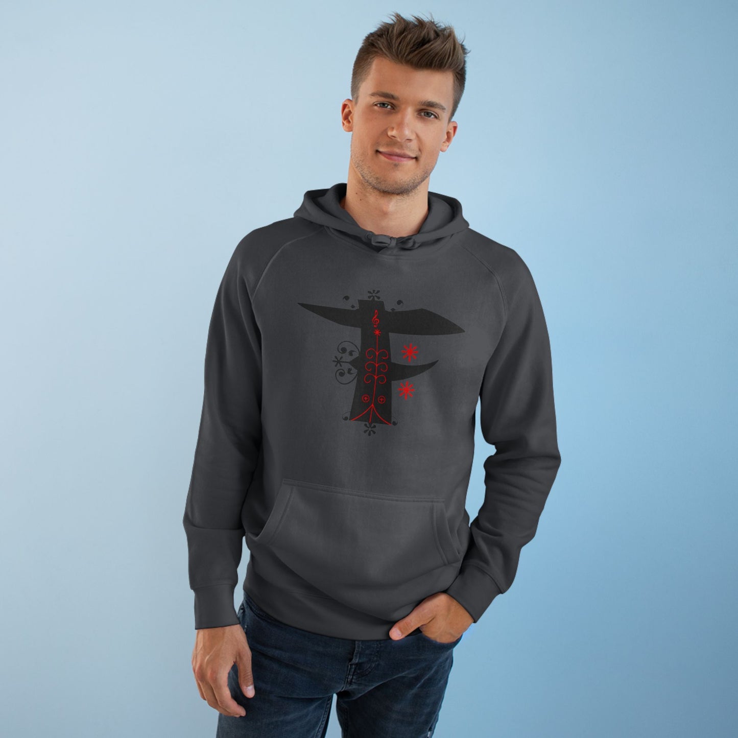 Stylish Unisex Supply Hoodie with Unique Art, Trendy Streetwear, Gift for Him/Her, Cozy Casual Wear, Perfect for Everyday