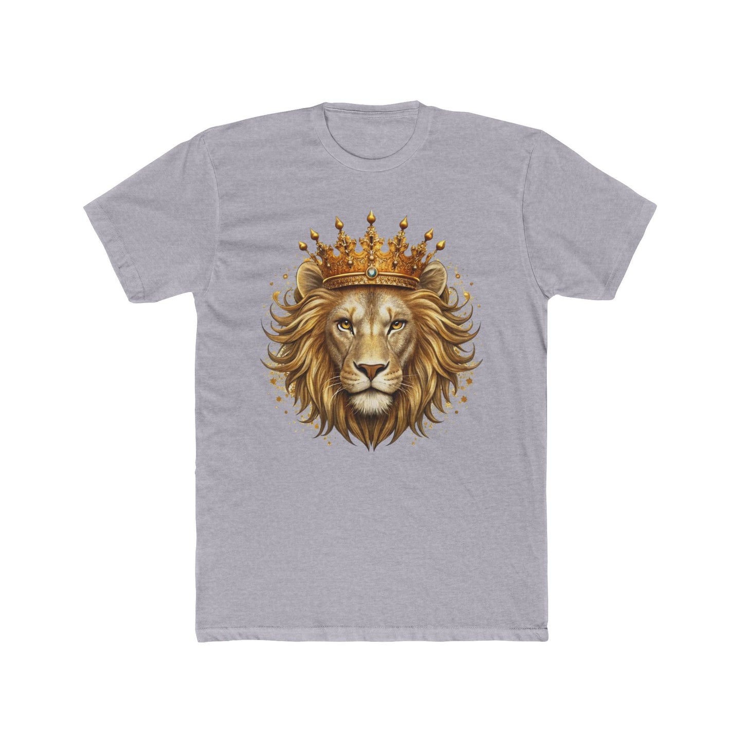 Lion with Crown T-Shirt — Regal King Graphic Tee