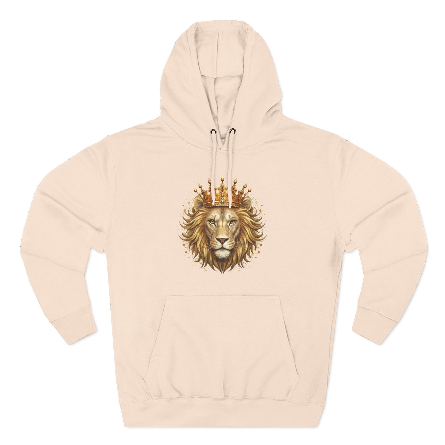 Lion King Crown Hoodie – Regal Lion Graphic Pullover