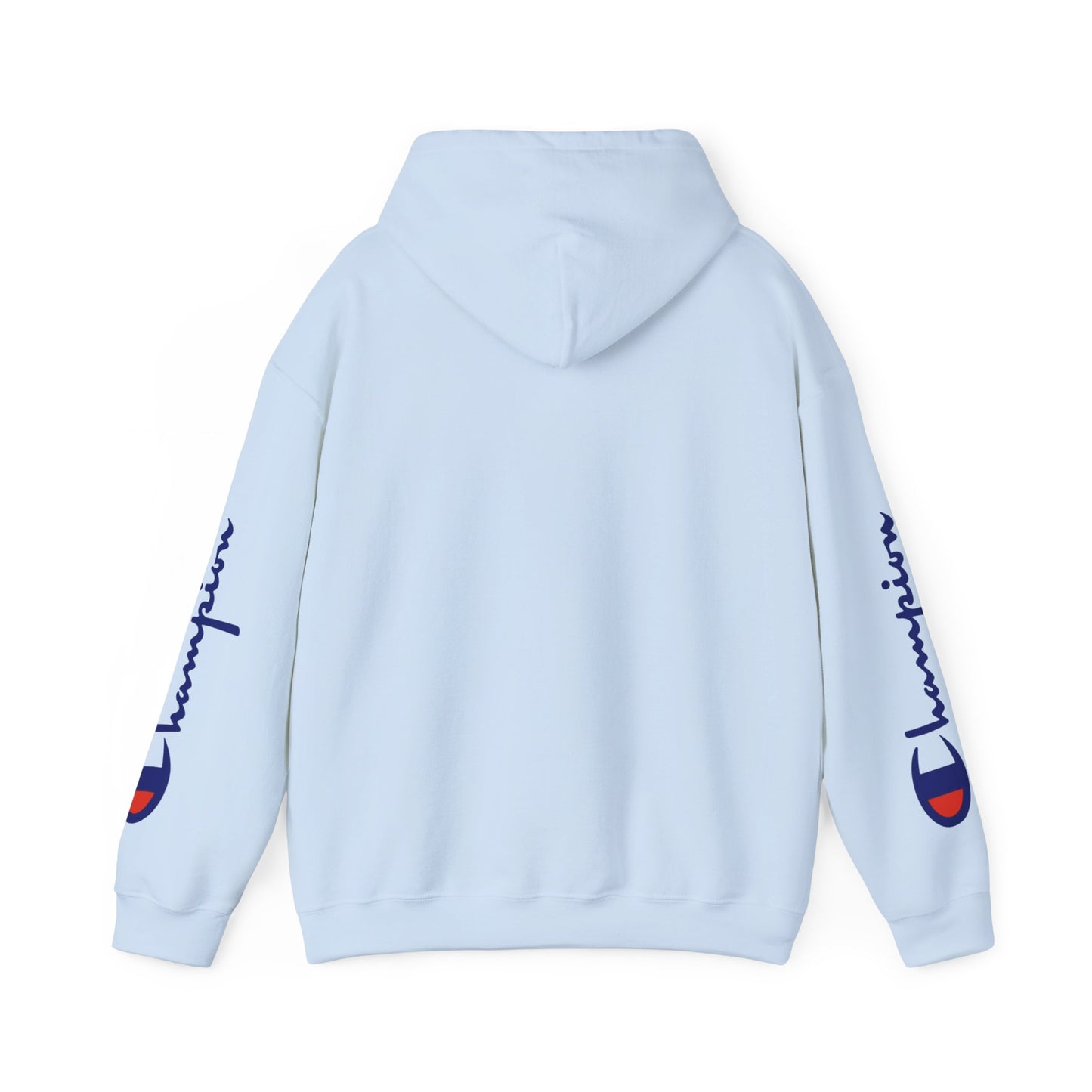 Champion Logo Unisex Hoodie, Cozy Streetwear Sweatshirt, Casual Layering Top, Gift for Him/Her, Everyday Comfort Wear
