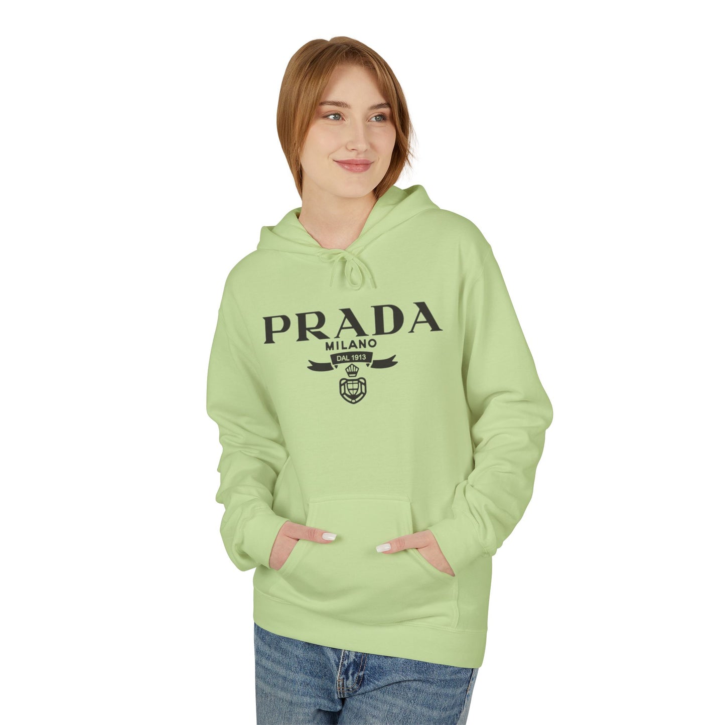 Logo Hoodie — 'PRADA Milano' Graphic Pullover