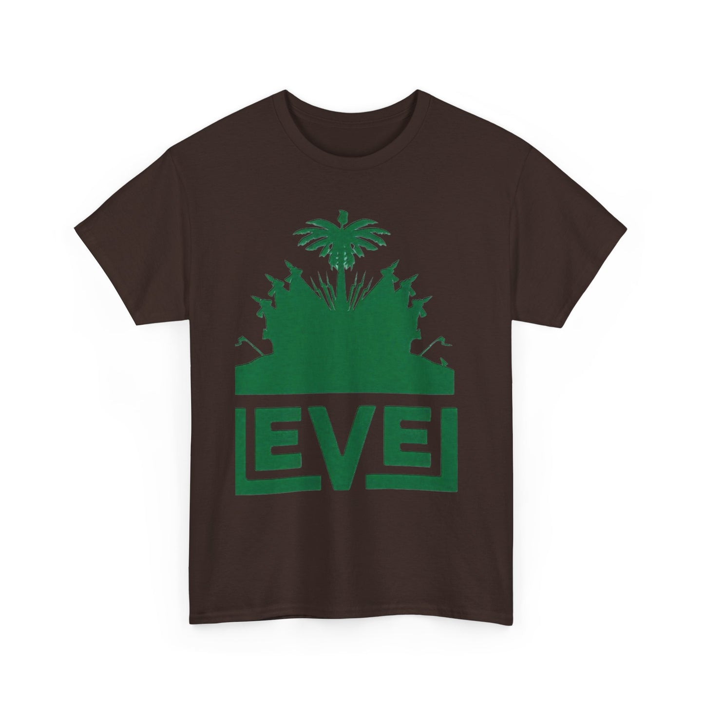 T-Shirt with Palm Tree Graphic, Casual Wear, Unisex Style, Summer Vibes, Gift for Nature Lovers, Eco-friendly Tee, Relaxed Fit