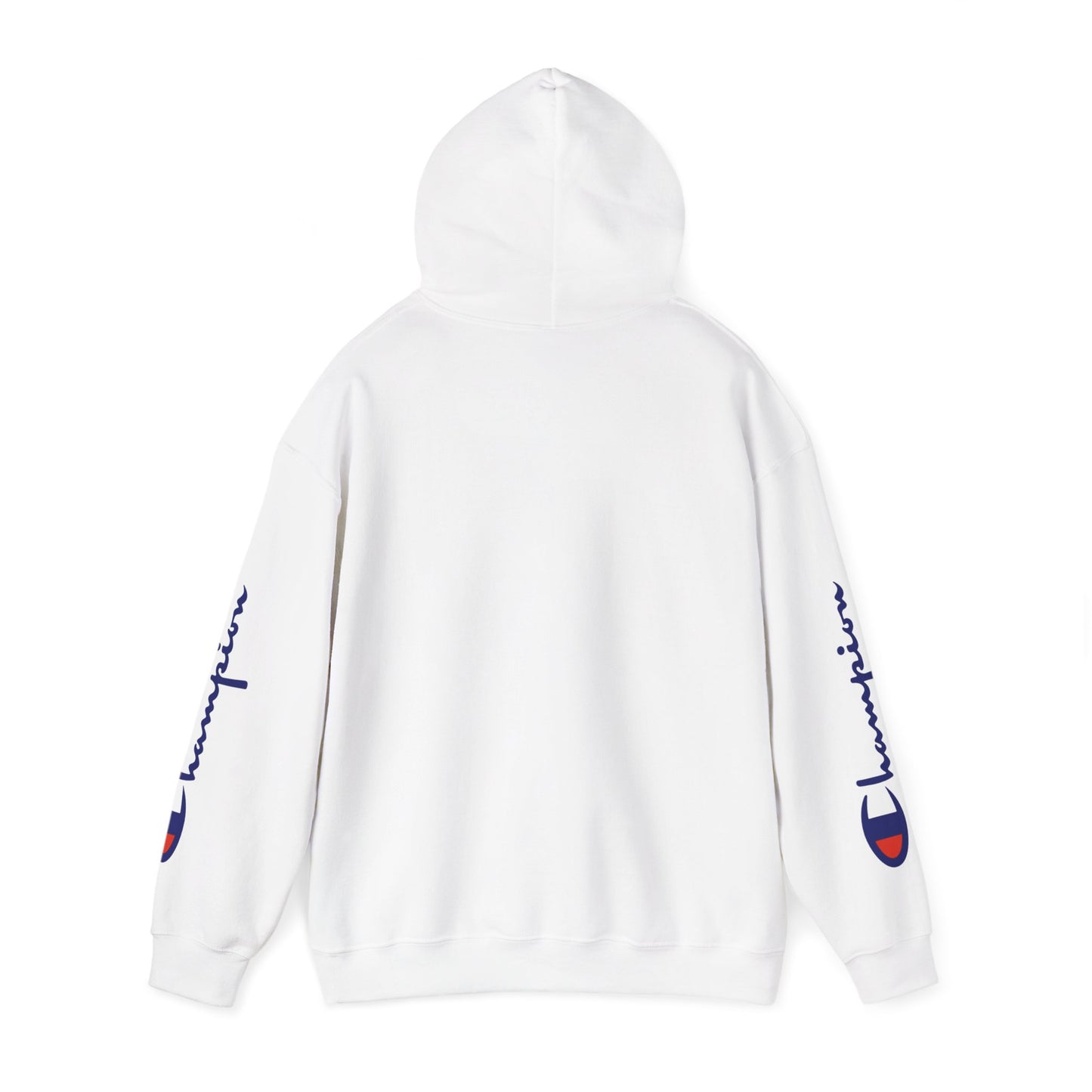 Champion Logo Unisex Hoodie, Cozy Streetwear Sweatshirt, Casual Layering Top, Gift for Him/Her, Everyday Comfort Wear