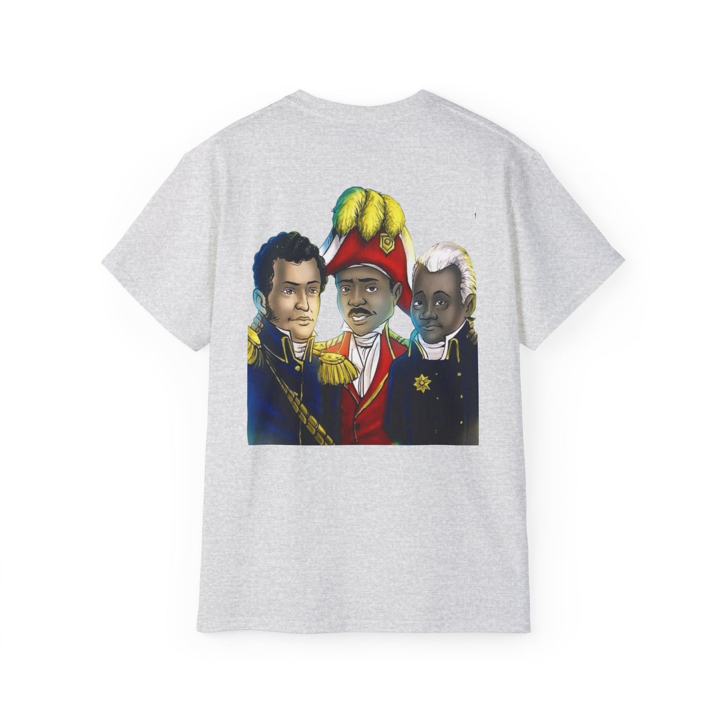 Bold Graphic Tee: Historical Artistry, Unisex Cotton Shirt, Fun Gift for History Buffs, Perfect for Casual Wear, Unique Statement Shirt