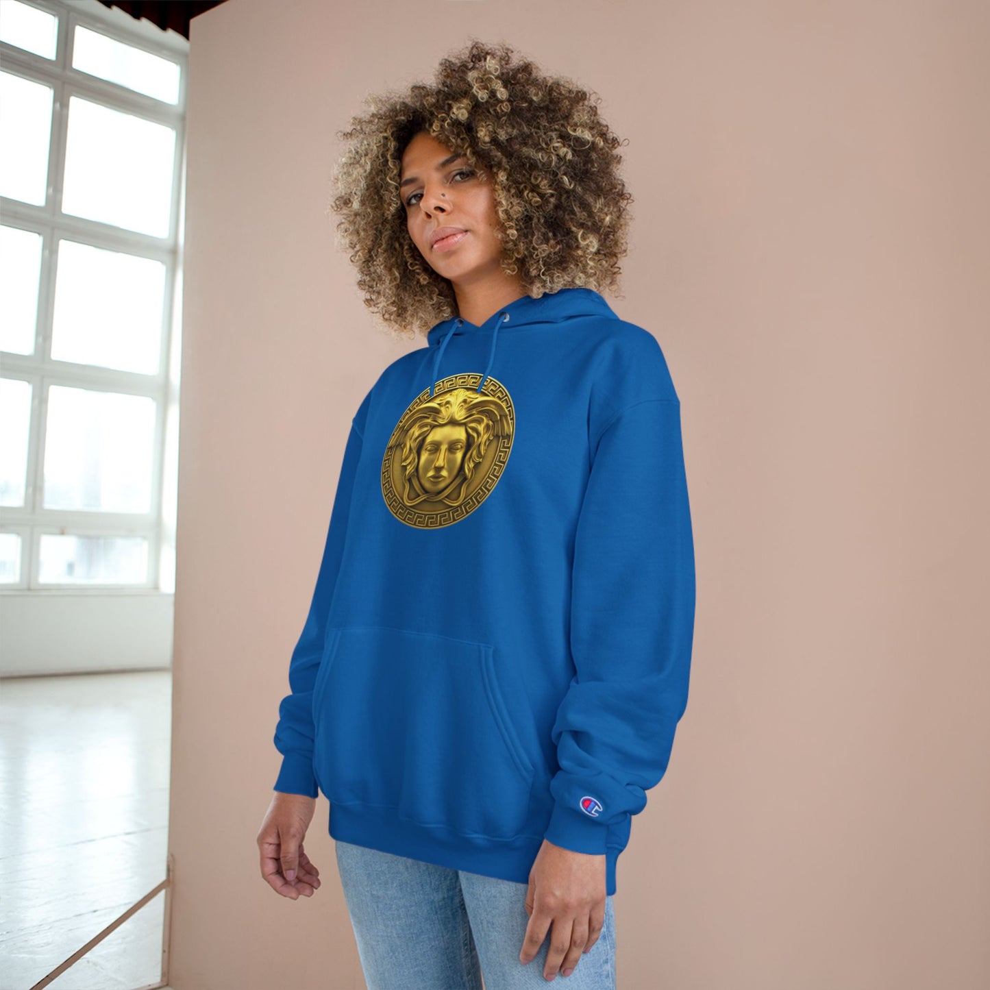 Gold Medusa Champion Hoodie