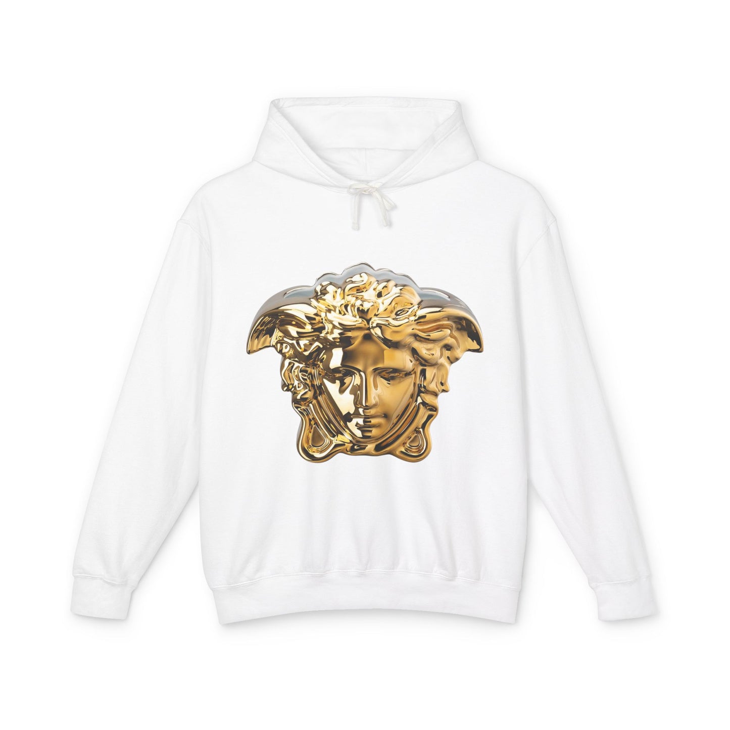 Chic Designer Hoodie with Versace Inspired Design, Luxury Sweatshirt, Fashion Layering Piece, Gift for Trendsetters, Unisex Casual Wear