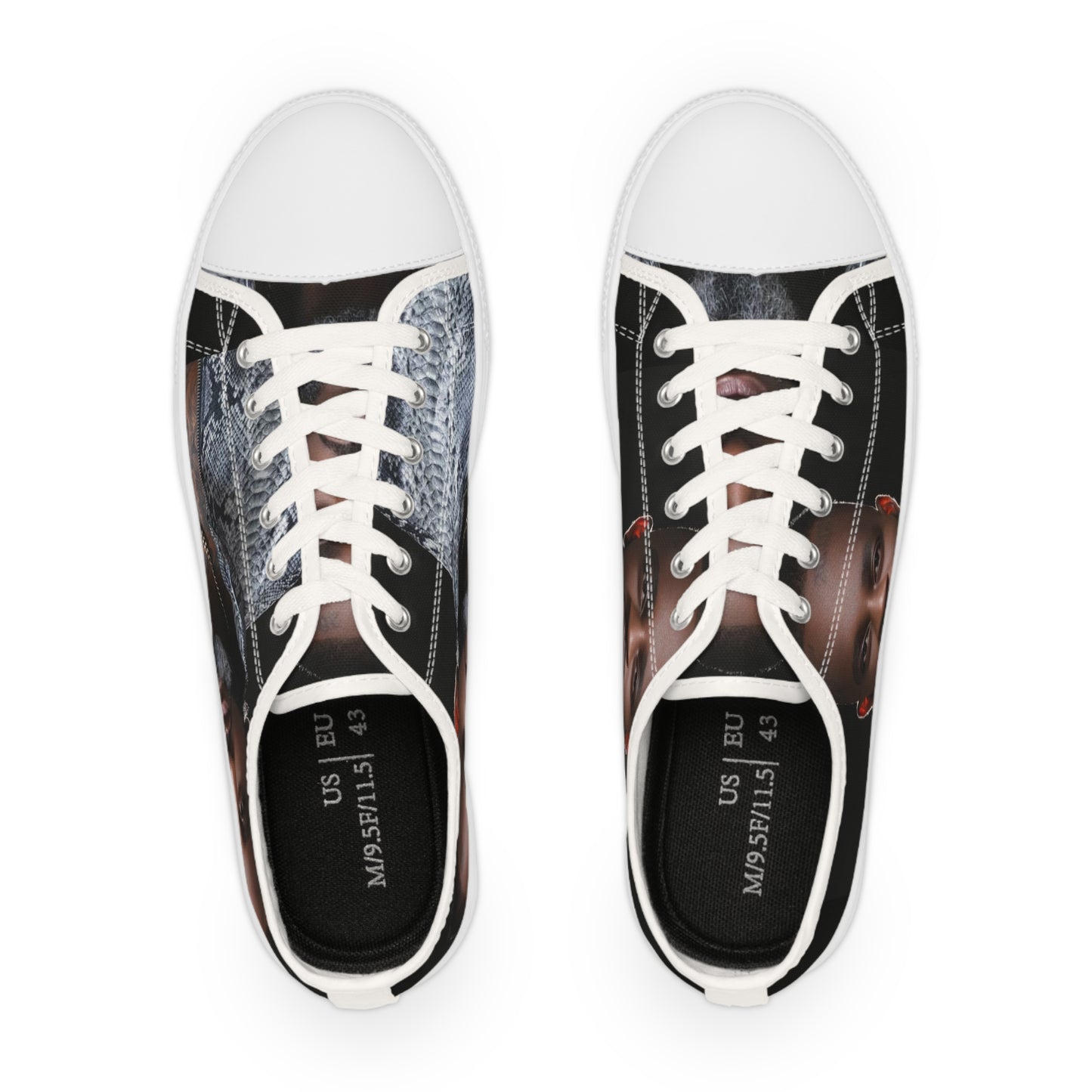 Tenis Fantom Men's Artistic Low Top Sneakers | Unique Statement Footwear, Trendy Casual Shoes, Fashion Sneakers, Personalized Gift, Everyday Wear