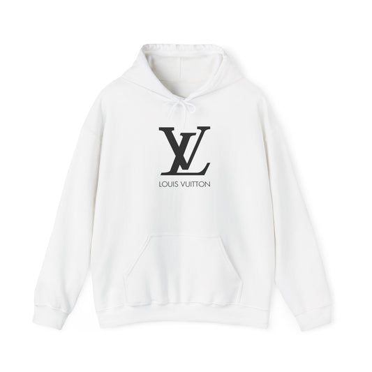 Luxury Logo Hoodie — Minimal Monogram Pullover