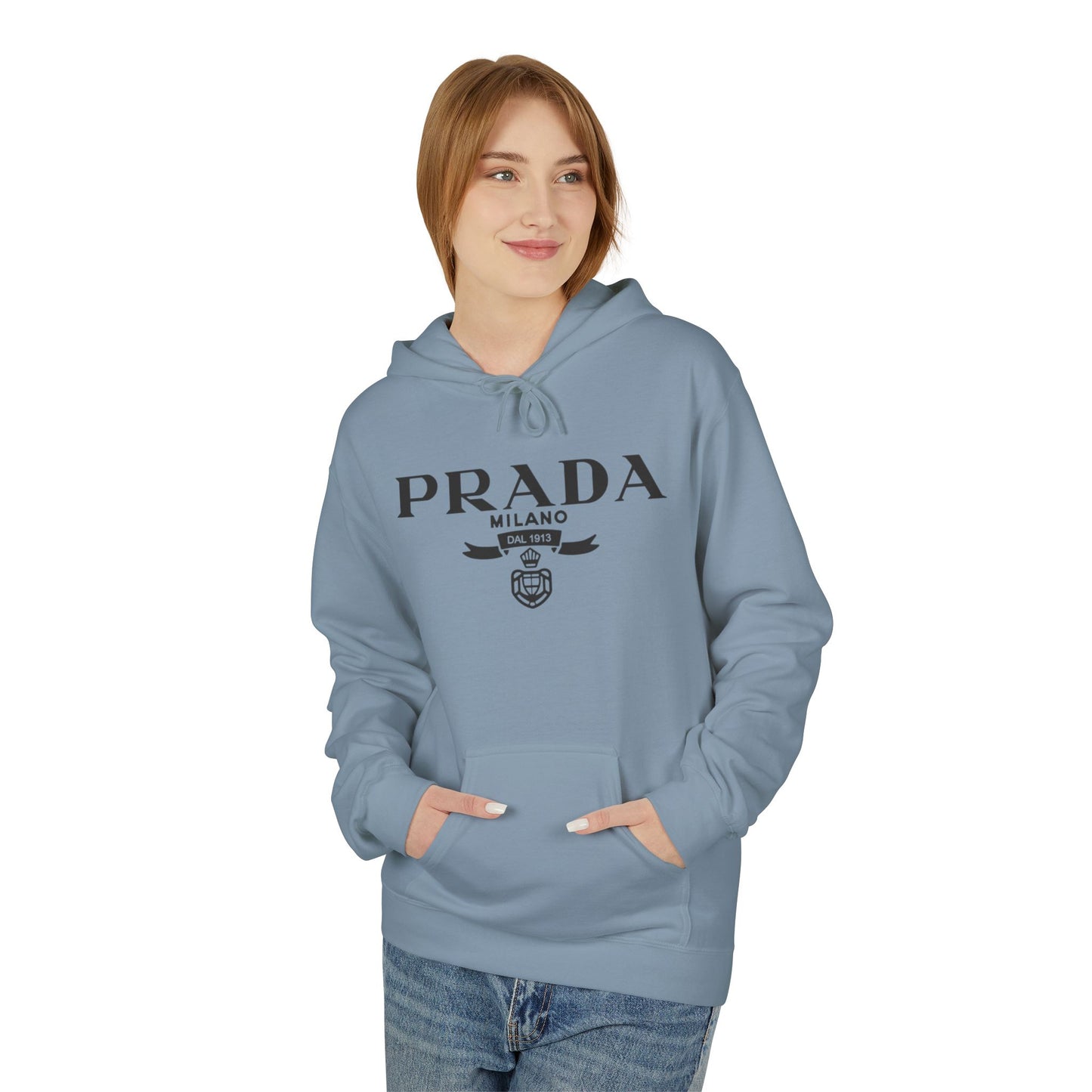 Logo Hoodie — 'PRADA Milano' Graphic Pullover