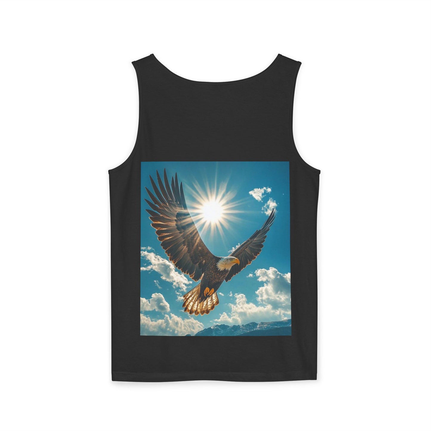 Eagle Sunflight Tank Top — Soaring Eagle Graphic Tank