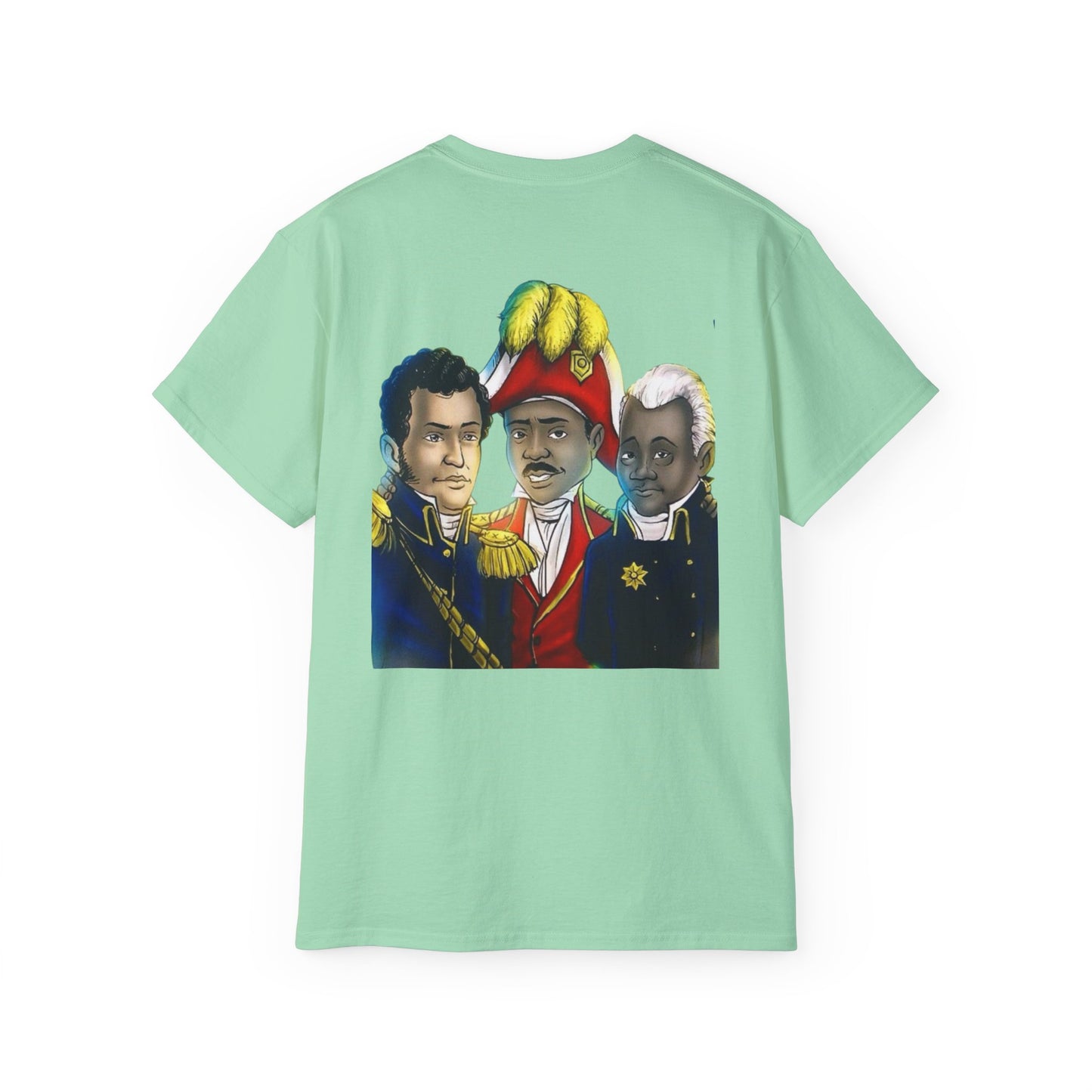 Bold Graphic Tee: Historical Artistry, Unisex Cotton Shirt, Fun Gift for History Buffs, Perfect for Casual Wear, Unique Statement Shirt