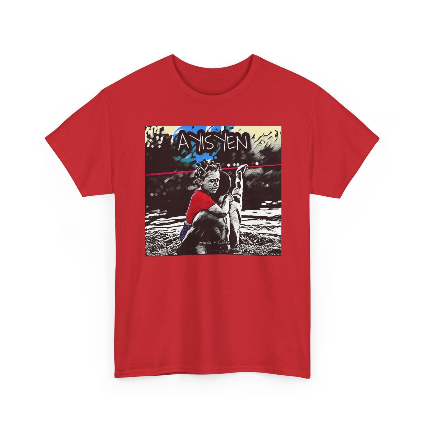 Artistic Graphic Unisex Tee, Relaxed Cotton T-Shirt for Art Lovers, Unique Gift Idea, Everyday Wear, Photography Enthusiast Shirt