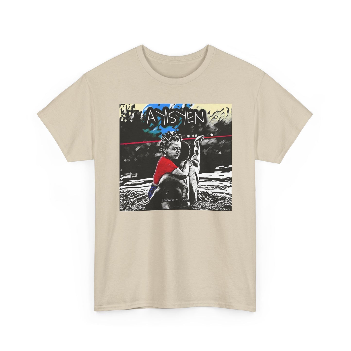 Artistic Graphic Unisex Tee, Relaxed Cotton T-Shirt for Art Lovers, Unique Gift Idea, Everyday Wear, Photography Enthusiast Shirt
