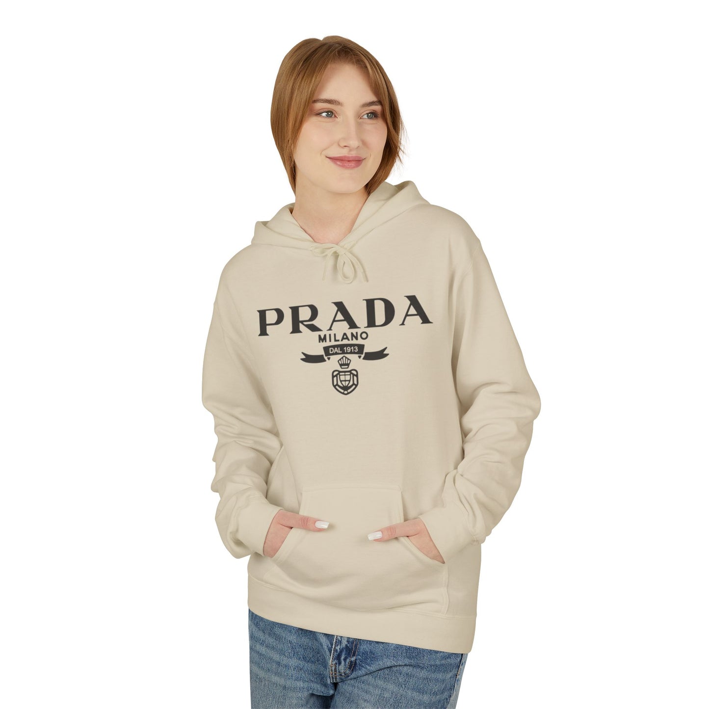 Logo Hoodie — 'PRADA Milano' Graphic Pullover