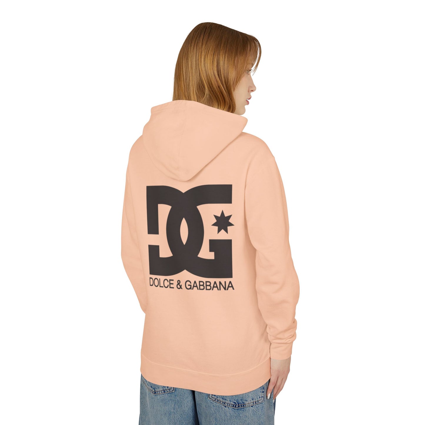 Stylish Unisex Lightweight Hoodie with Dolce & Gabbana Logo, Casual Sweatshirt, Streetwear, Gift for Him or Her, Trendy Layering