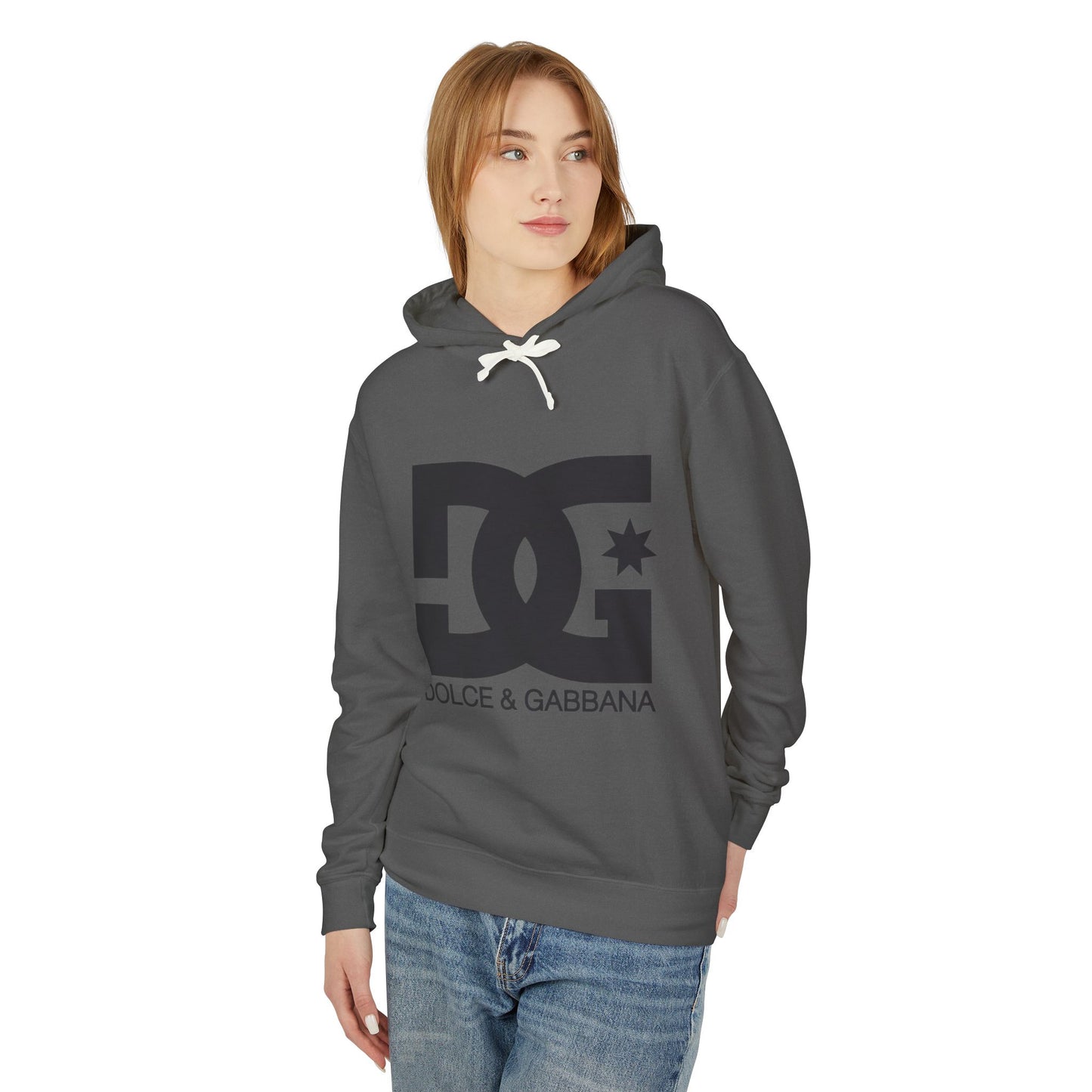 Stylish Unisex Lightweight Hoodie with Dolce & Gabbana Logo, Casual Sweatshirt, Streetwear, Gift for Him or Her, Trendy Layering