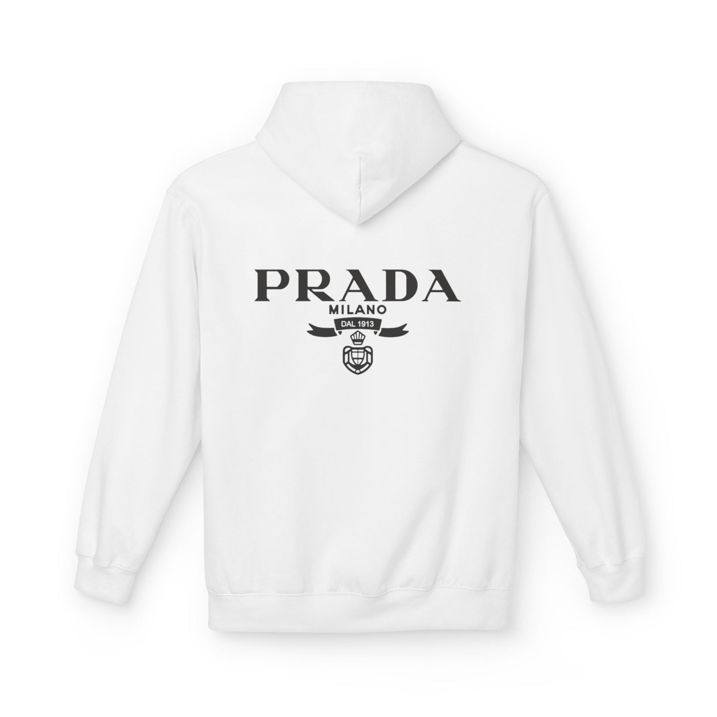 Logo Hoodie — 'PRADA Milano' Graphic Pullover