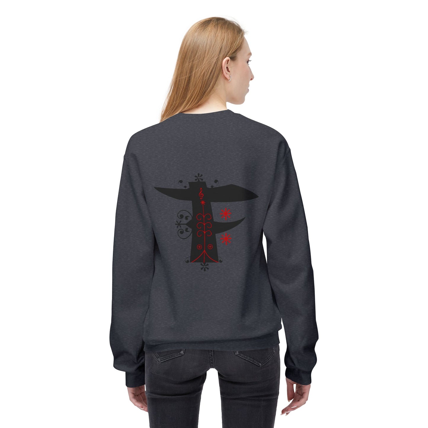 shirt local Cultural Vibes Crewneck Sweatshirt, Unisex Fleece Sweater, Ethnic Apparel, Holiday Gift, Cozy Fashion