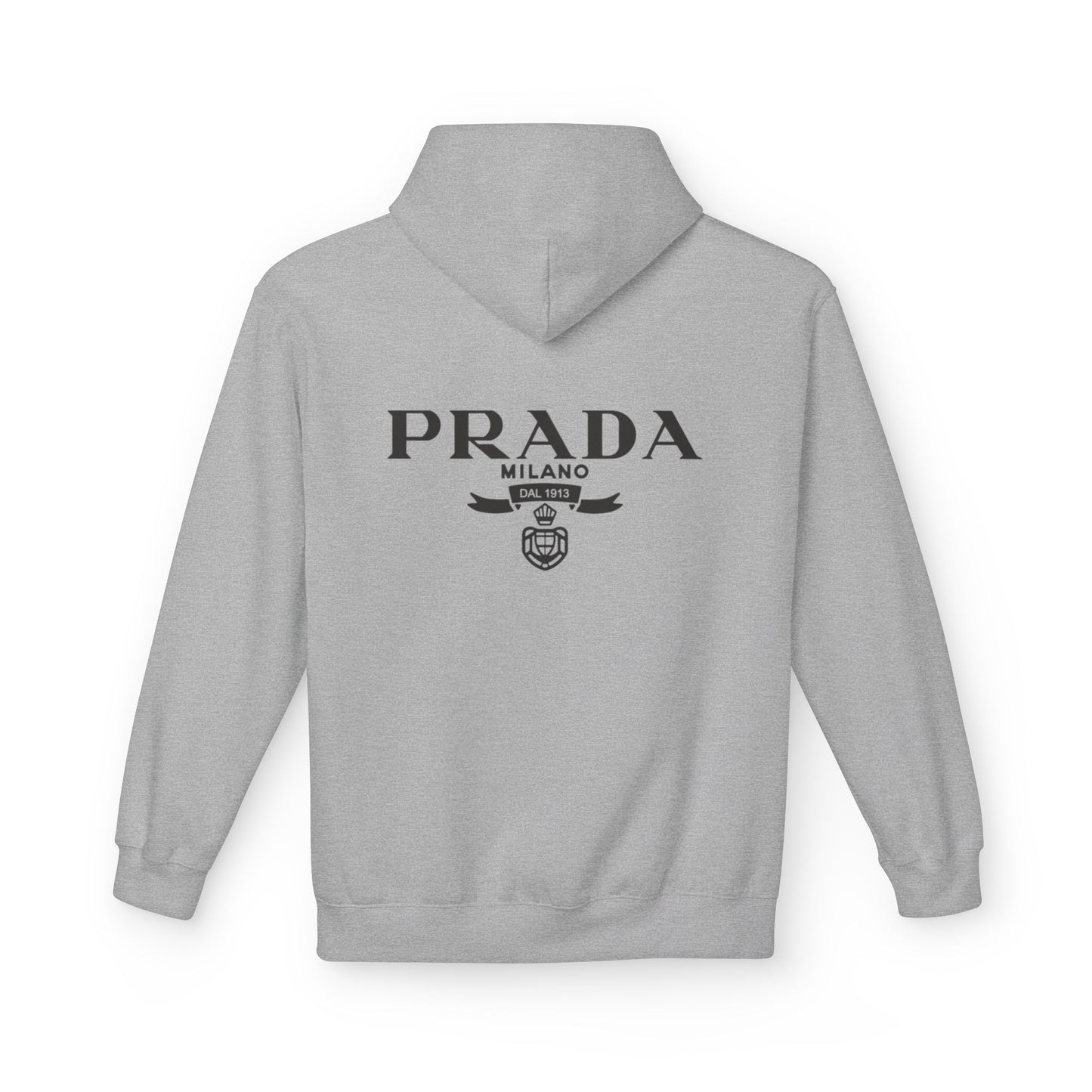 Logo Hoodie — 'PRADA Milano' Graphic Pullover