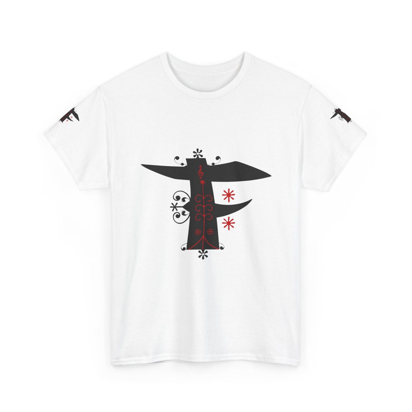 Festive Papa Rap Unisex Heavy Cotton Tee | Holiday Gift, Casual Wear, Graphic Tee, Family Celebration Shirt, Unique Gift for Dads