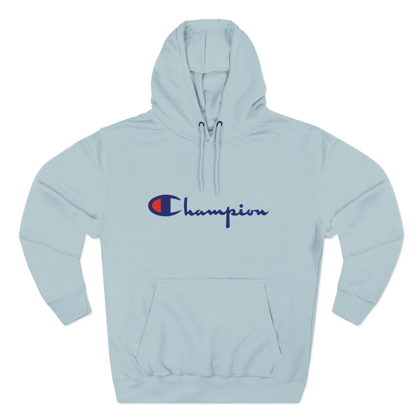 Champion Logo Hoodie – Classic Script Athletic Pullover
