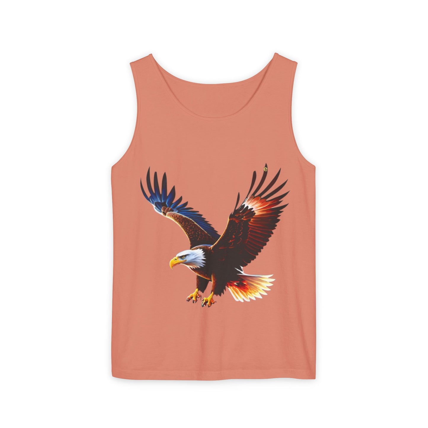 Bald Eagle Graphic Tank Top — Patriotic Flying Eagle Tee