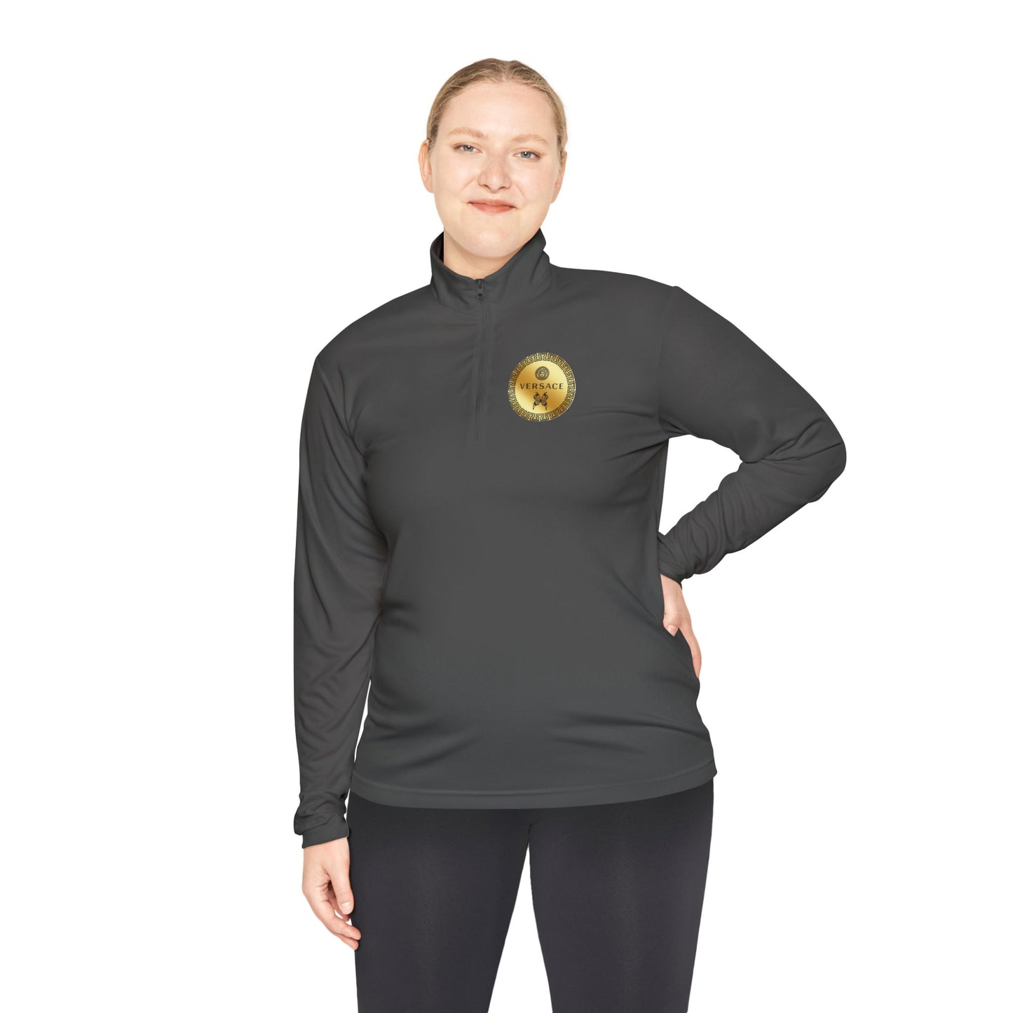 Versace-Inspired Unisex Quarter-Zip Pullover | Trendy Athletic Jacket, Fashionable Layering Top, Gift for Her, Stylish Casual Wear, [...]