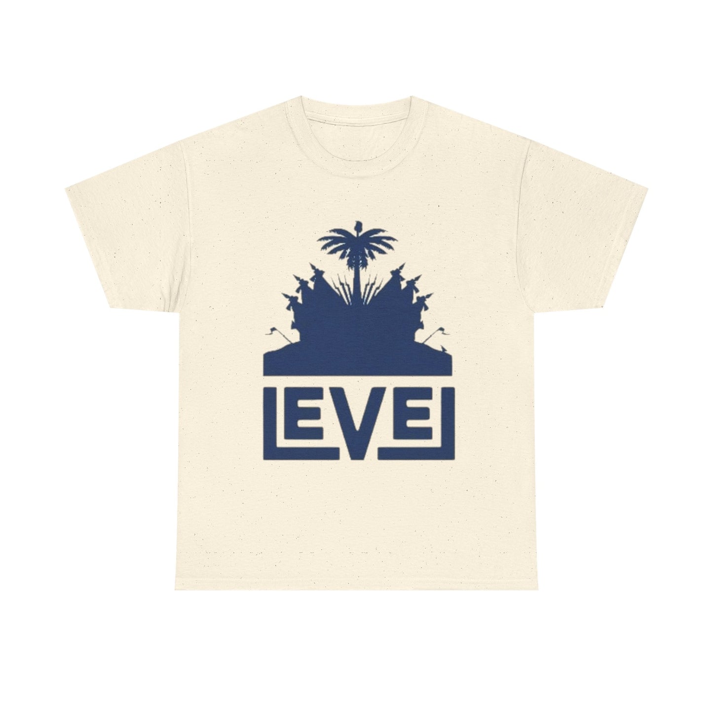 T-Shirt with Palm Tree Design