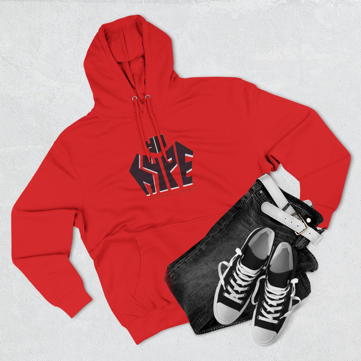 Stylish Three-Panel Fleece Hoodie for Trendsetters, Graphic Hoodie, Cozy Sweatshirt, Streetwear, Gift for Him/Her/Teens