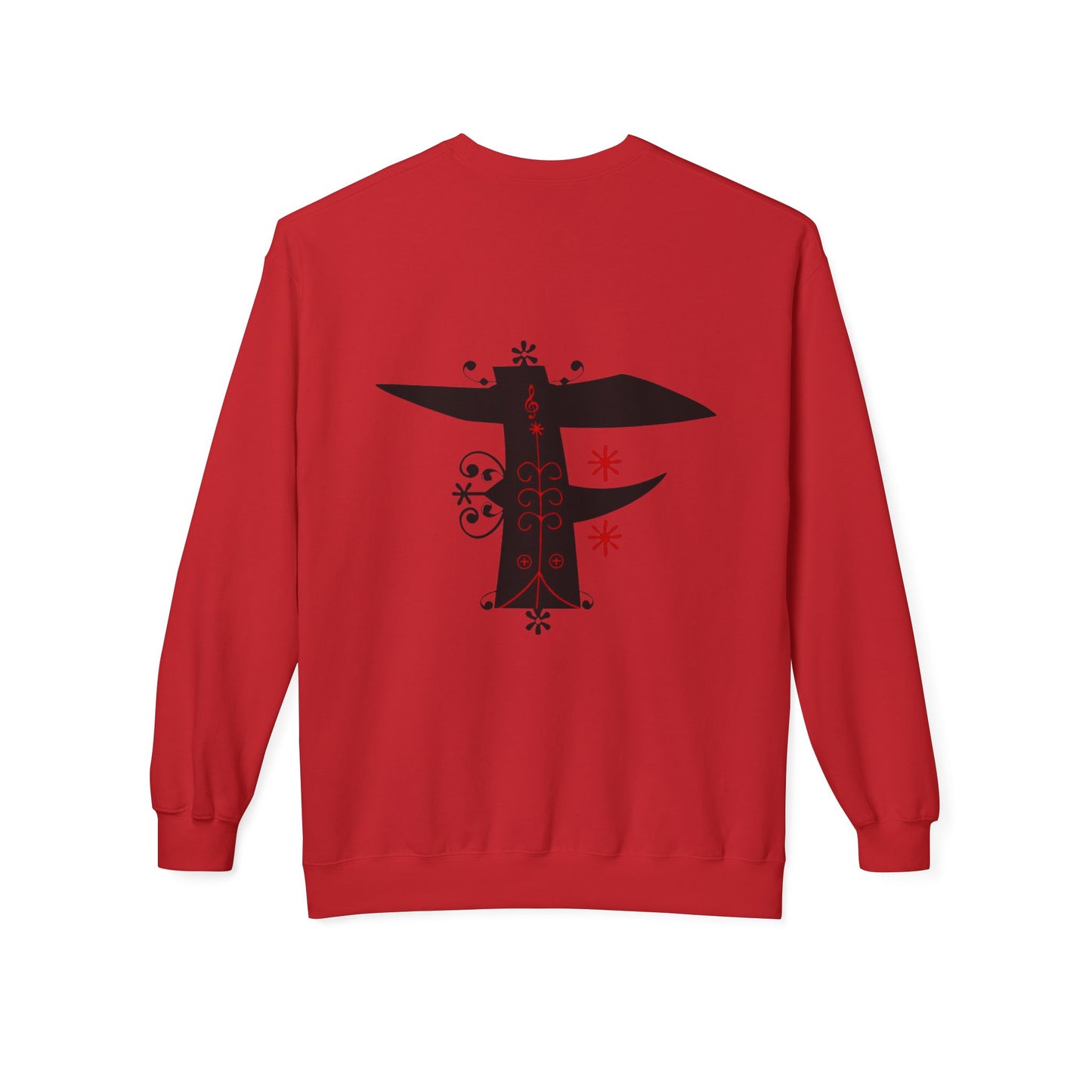 shirt local Cultural Vibes Crewneck Sweatshirt, Unisex Fleece Sweater, Ethnic Apparel, Holiday Gift, Cozy Fashion