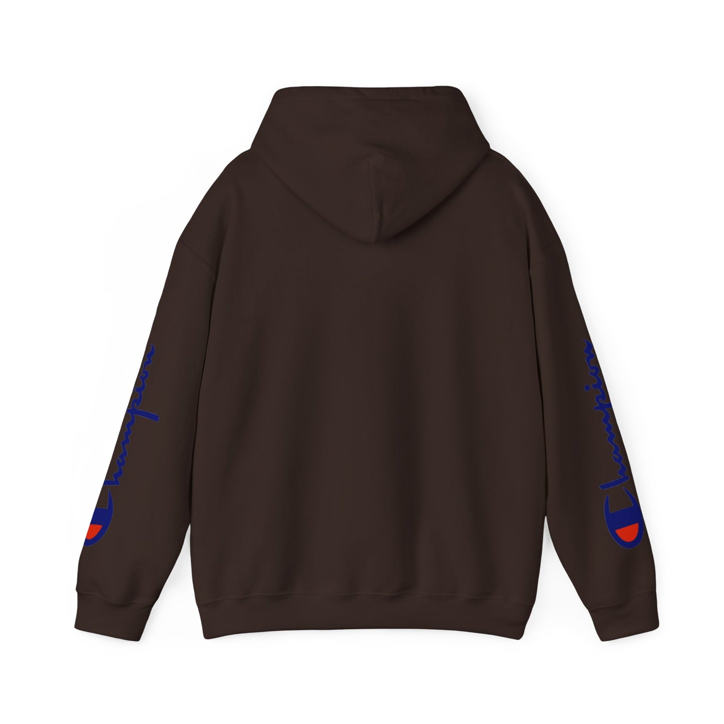 Champion Logo Unisex Hoodie, Cozy Streetwear Sweatshirt, Casual Layering Top, Gift for Him/Her, Everyday Comfort Wear