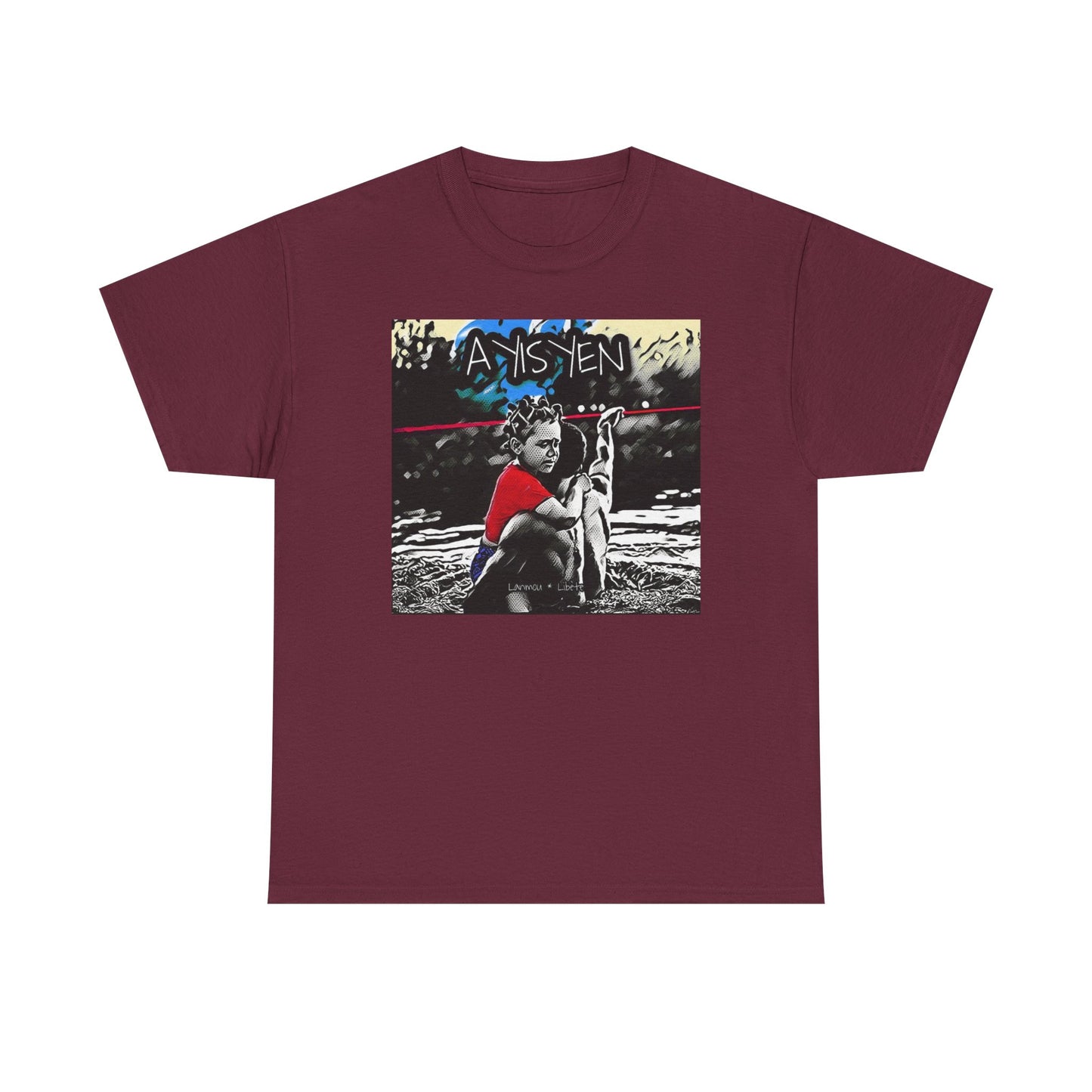 Artistic Graphic Unisex Tee, Relaxed Cotton T-Shirt for Art Lovers, Unique Gift Idea, Everyday Wear, Photography Enthusiast Shirt