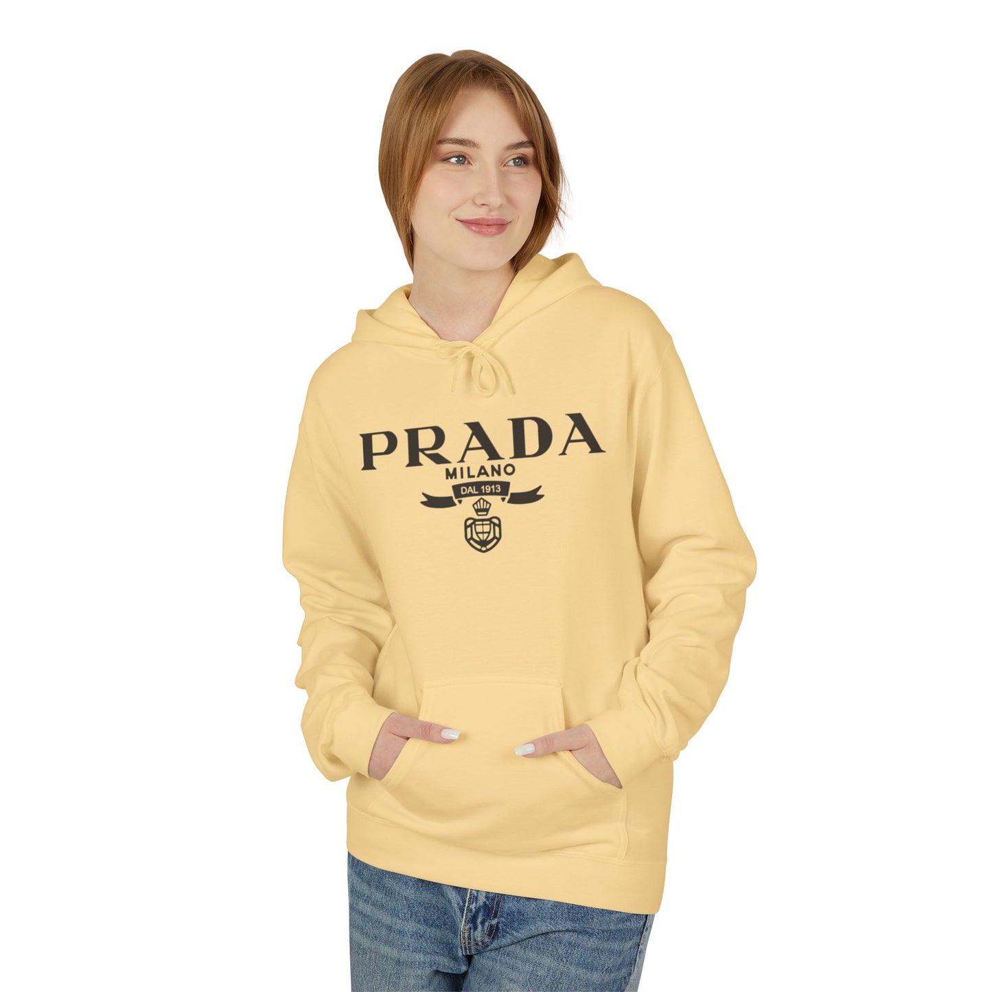 Logo Hoodie — 'PRADA Milano' Graphic Pullover