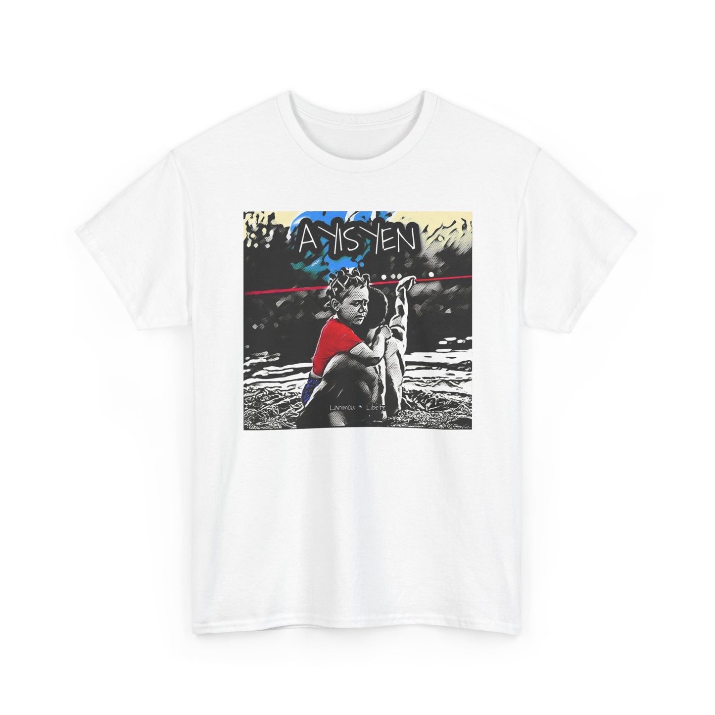 Artistic Graphic Unisex Tee, Relaxed Cotton T-Shirt for Art Lovers, Unique Gift Idea, Everyday Wear, Photography Enthusiast Shirt