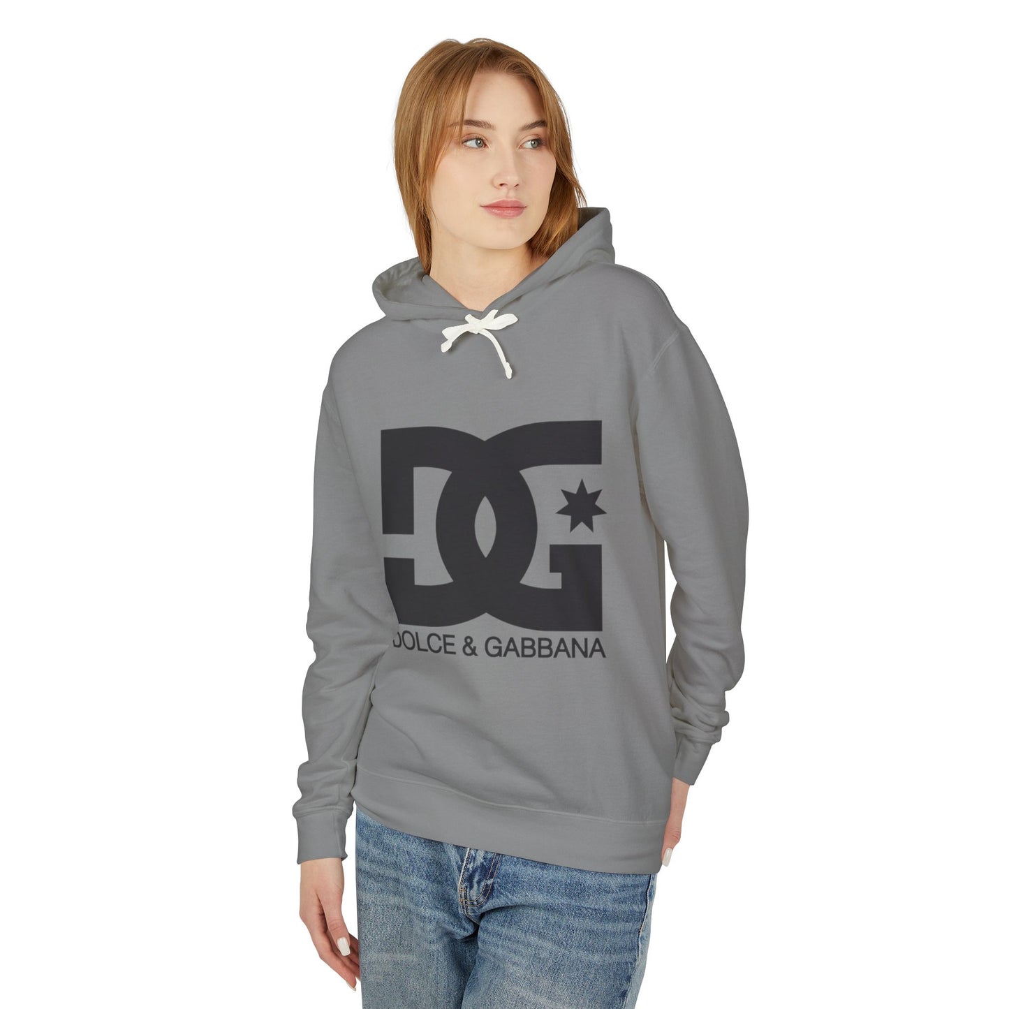 Stylish Unisex Lightweight Hoodie with Dolce & Gabbana Logo, Casual Sweatshirt, Streetwear, Gift for Him or Her, Trendy Layering