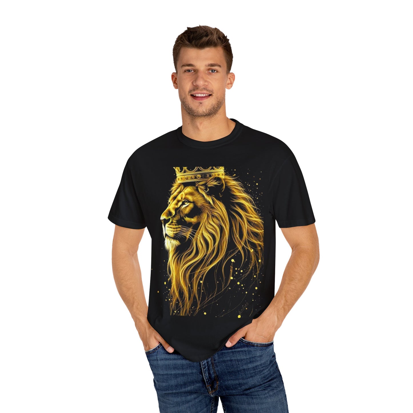 King Academy Promotional T-Shirt — Customizable Education Logo Tee