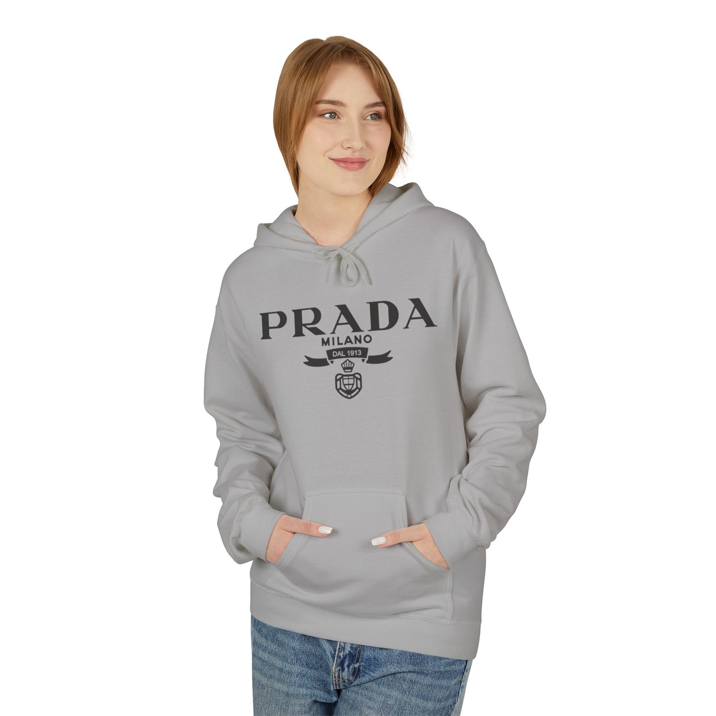 Logo Hoodie — 'PRADA Milano' Graphic Pullover