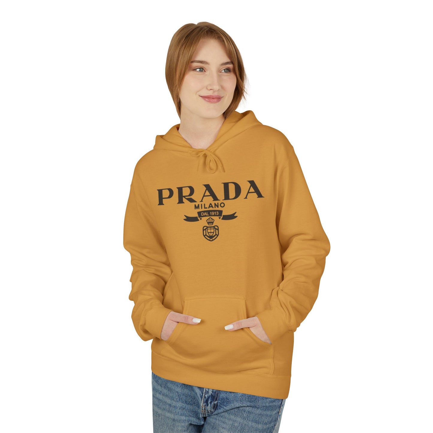 Logo Hoodie — 'PRADA Milano' Graphic Pullover
