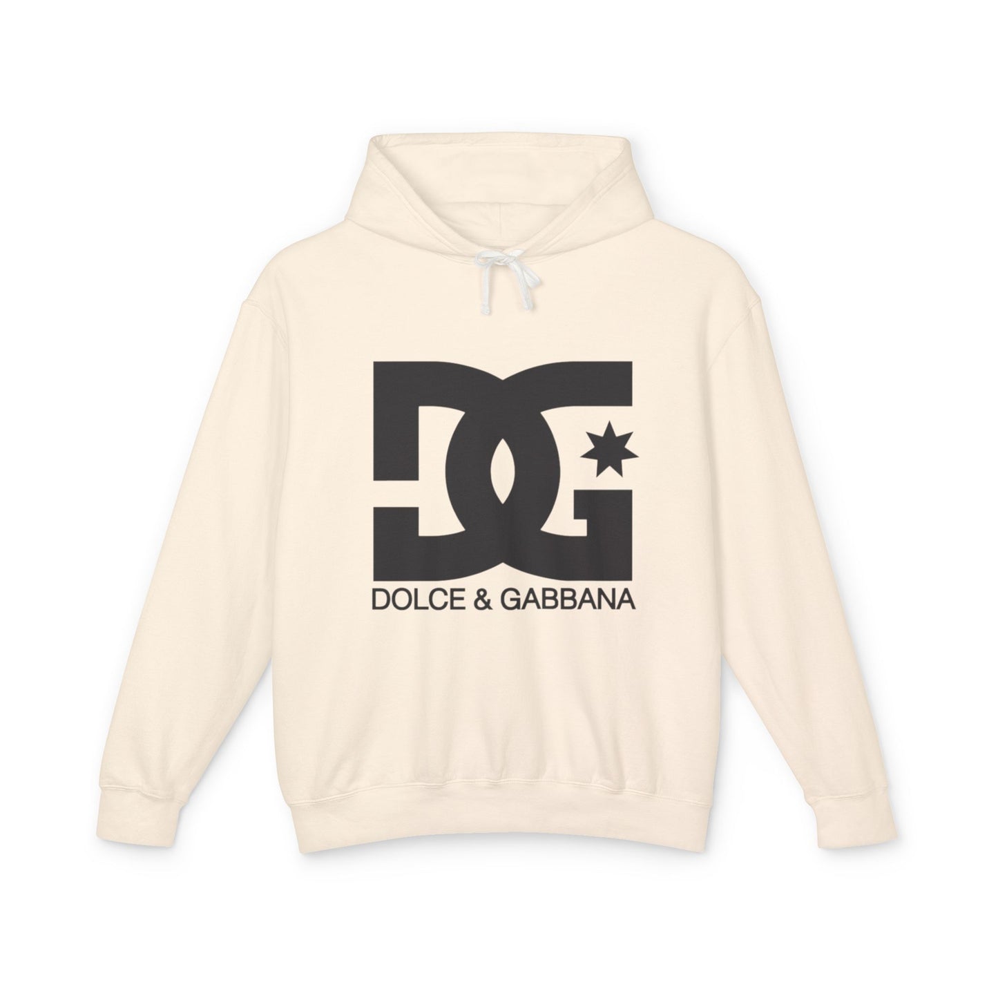 Stylish Unisex Lightweight Hoodie with Dolce & Gabbana Logo, Casual Sweatshirt, Streetwear, Gift for Him or Her, Trendy Layering
