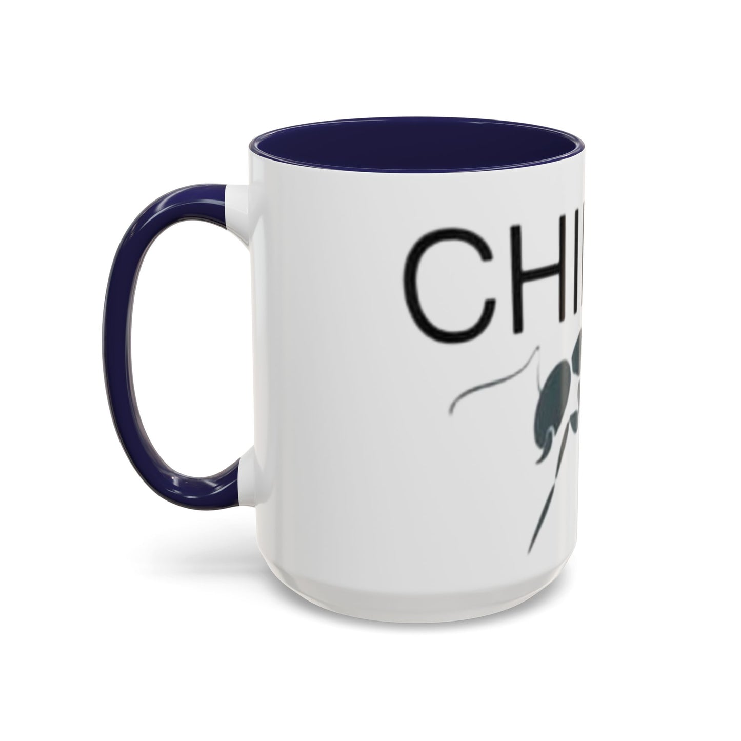 Coffee Mug – 'Chinwag' Ant Illustration Accent Mug (11/15oz)