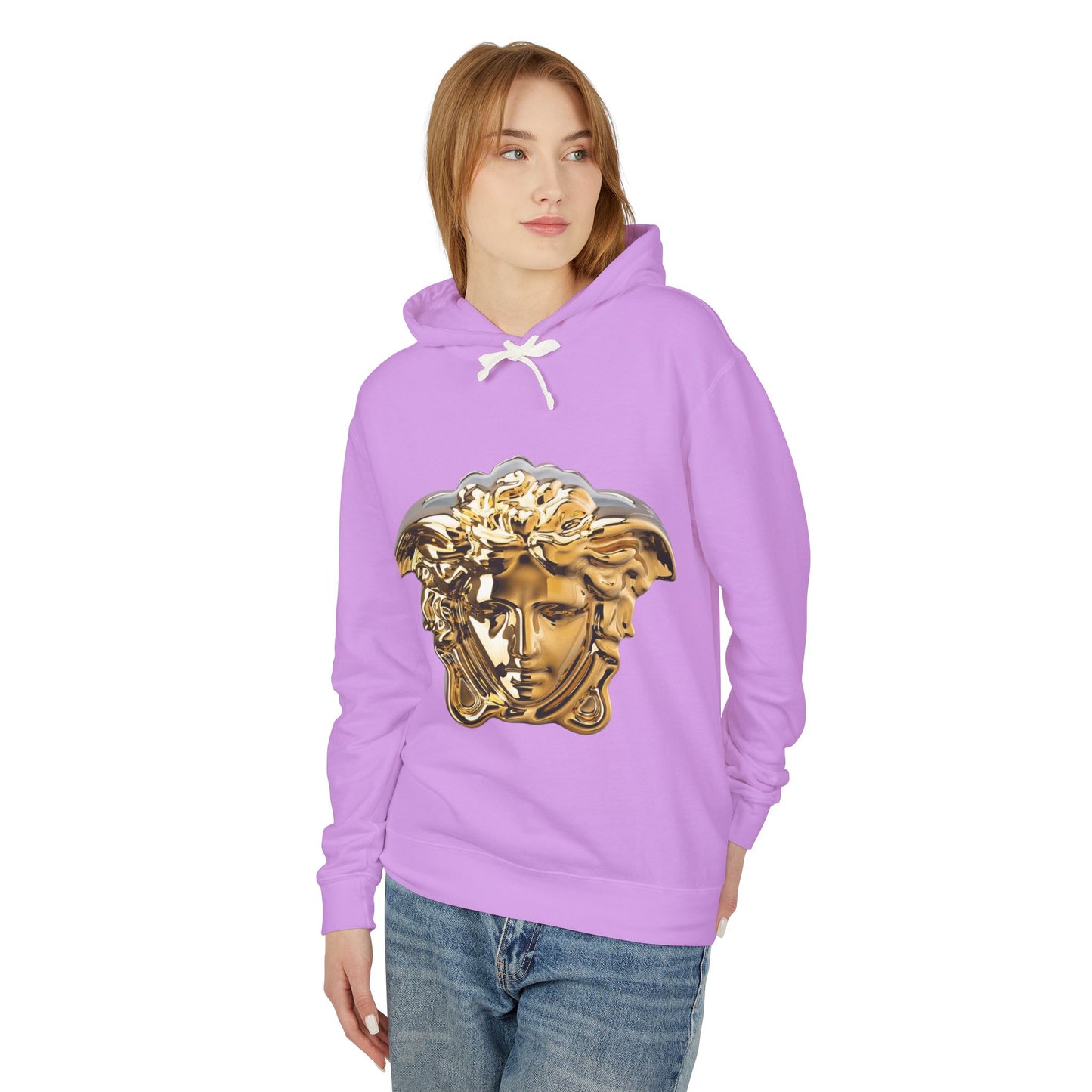 Chic Designer Hoodie with Versace Inspired Design, Luxury Sweatshirt, Fashion Layering Piece, Gift for Trendsetters, Unisex Casual Wear