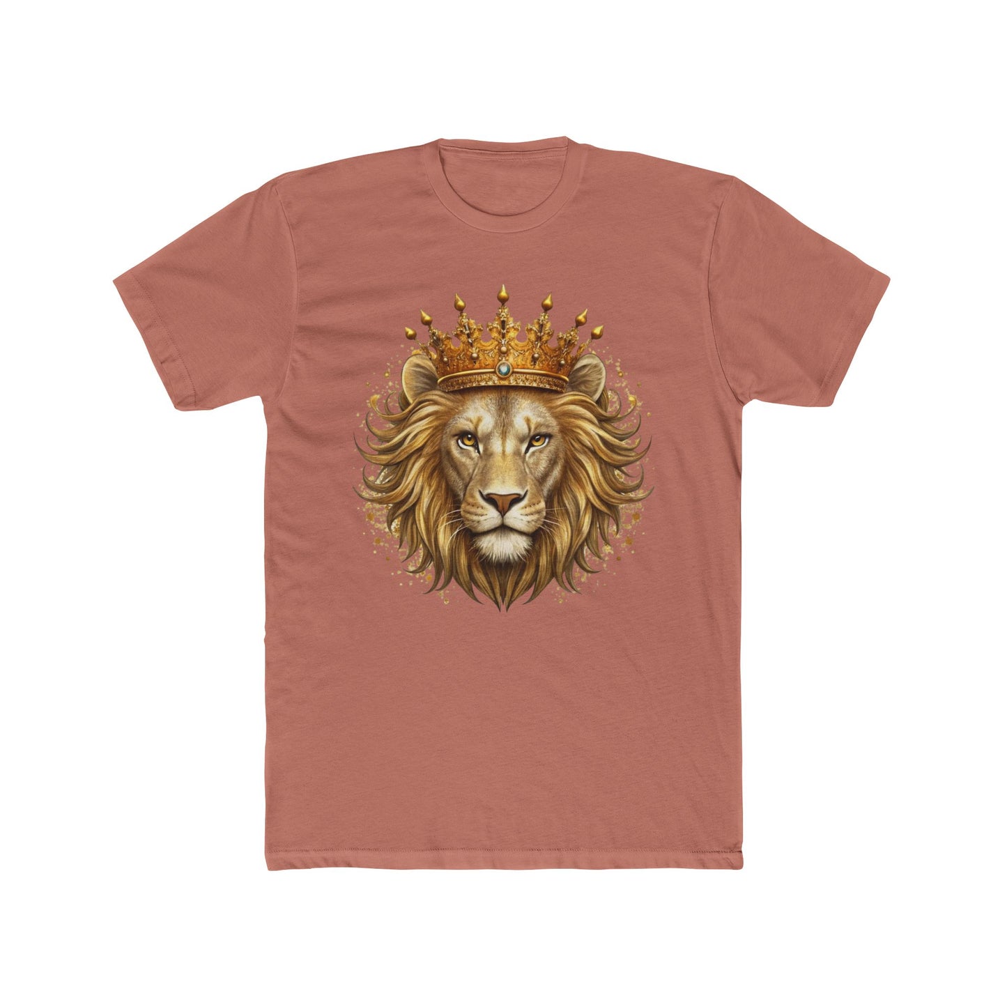 Lion with Crown T-Shirt — Regal King Graphic Tee