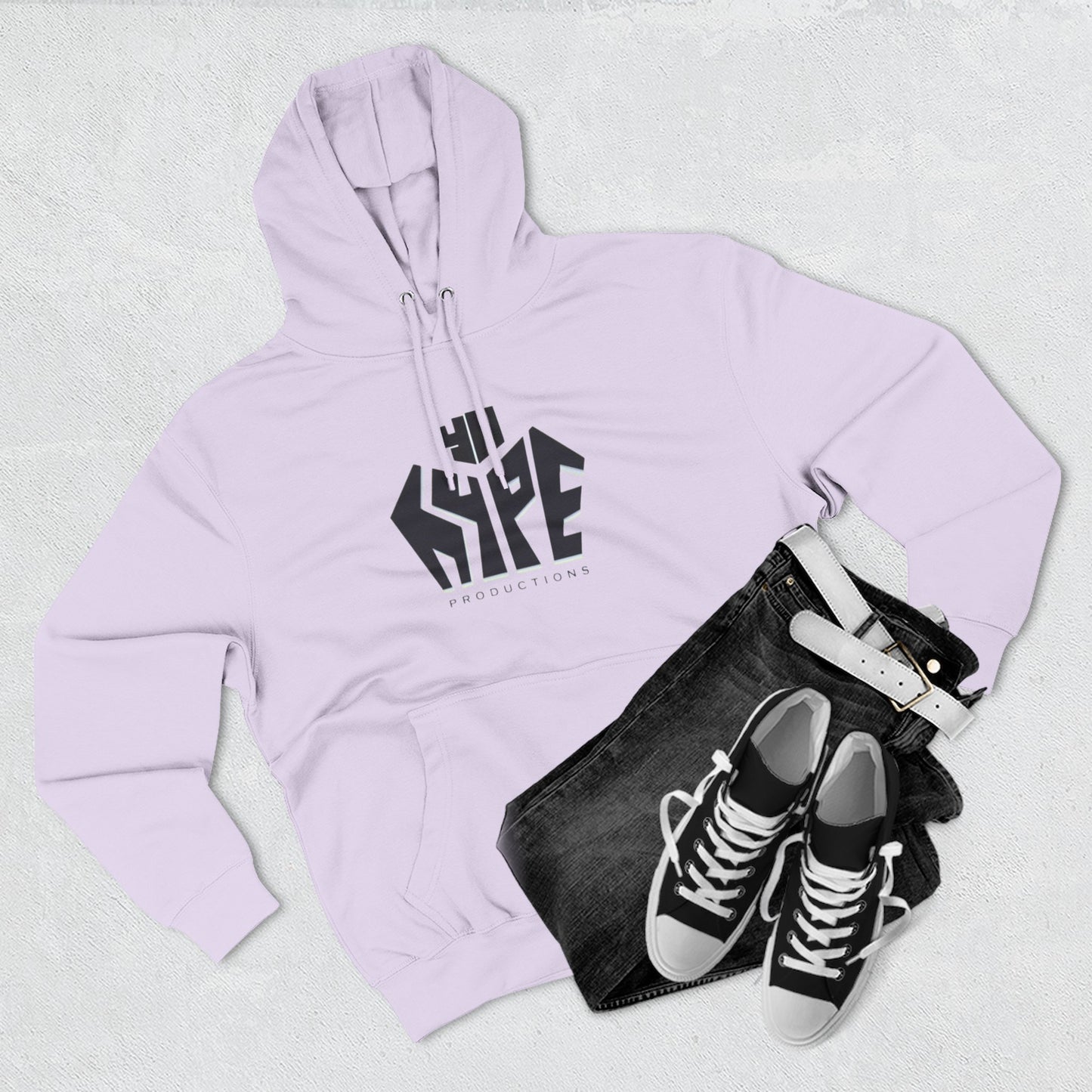 Stylish Three-Panel Fleece Hoodie for Trendsetters, Graphic Hoodie, Cozy Sweatshirt, Streetwear, Gift for Him/Her/Teens