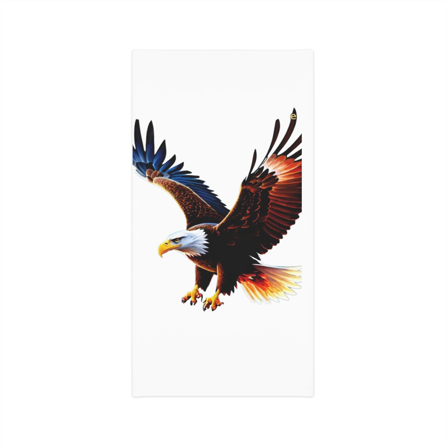 Bald Eagle Flight Midweight Neck Gaiter — Patriotic Outdoor Face/Neck Cover